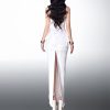 Đầm dài đính nơ nhún bèo - Hình ảnh 3