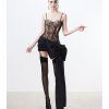 Đầm ren kim sa phối nơ dài - Hình ảnh 2