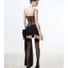 Đầm ren kim sa phối nơ dài - Hình ảnh 4