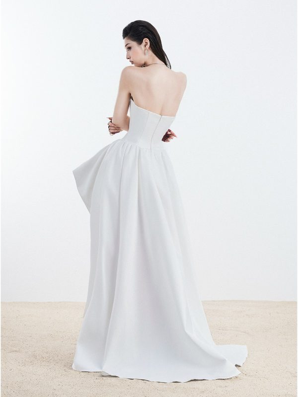 Đầm Cuộn Hoa Tùng Dài - Hình ảnh 2