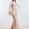 Đầm Sequin Tùng Lông Xoè