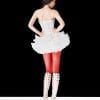 Yara Top Black - White